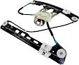 Front and Rear, Driver Side Power Window Regulator, Without Motor