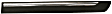 2006-2008 Mercury Grand Marquis - Rear, Driver and Passenger Side Door Molding and Beltlines, Black