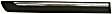 2006-2008 Mercury Grand Marquis - Rear, Driver and Passenger Side Door Molding and Beltlines, Black