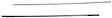 Rear, Driver and Passenger Side Door Molding and Beltlines, Chrome