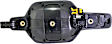 Rear, Driver and Passenger Side Smooth Black Exterior Door Handle, Without Key Hole, Sport Utility