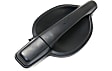 Rear, Driver and Passenger Side Textured Black Exterior Door Handle, Without Key Hole, Sport Utility
