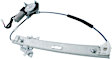 Rear, Driver and Passenger Side Power Window Regulator, With Motor