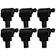 Ignition Coil, Set of 6