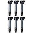Ignition Coil, Set of 6, For Non-Turbo Models
