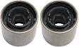 Front, Driver and Passenger Side, Lower Control Arm Bushings Lower, Natural