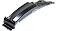 Front, Driver and Passenger Side Fender Trim, Textured Black