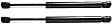 Driver and Passenger Side Trunk Lid Lift Support, Convertible, Up To Chassis No. F 113587