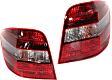 Driver and Passenger Side Halogen Tail Light, With bulb(s), OE Replacement