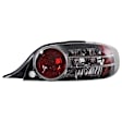 Driver and Passenger Side Halogen Tail Light, Without bulb(s), OE Replacement