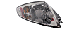 Driver and Passenger Side Halogen Tail Light, With bulb(s), OE Replacement