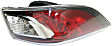 Driver and Passenger Side, Outer Halogen Tail Light, With bulb(s), OE Replacement, Sedan, CAPA Certified