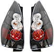Driver and Passenger Side Tail Lights, With bulb(s), Halogen, For Models With HID/Xenon Headlights