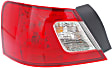 2012 Mitsubishi Galant - Driver and Passenger Side Halogen Tail Light, With bulb(s), OE Replacement