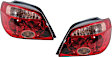 Driver and Passenger Side Halogen Tail Light, With bulb(s), OE Replacement