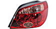 Driver and Passenger Side Halogen Tail Light, With bulb(s), OE Replacement