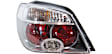 Driver and Passenger Side Halogen Tail Light, With bulb(s), OE Replacement