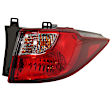 Driver and Passenger Side Tail Lights, With bulb(s), Halogen, Mounts on Body, CAPA CERTIFIED