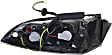 2006-2012 Mitsubishi Eclipse - Driver and Passenger Side Halogen Tail Light, With bulb(s), OE Replacement