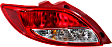 2014 Mazda 2 - Driver and Passenger Side Halogen Tail Light, With bulb(s), OE Replacement