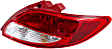 2014 Mazda 2 - Driver and Passenger Side Halogen Tail Light, With bulb(s), OE Replacement