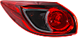 2014 Mazda CX-5 - Driver and Passenger Side, Inner and Outer Tail Lights, with Bulbs, Halogen, Mounts on Body
