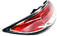 Driver and Passenger Side Halogen Tail Light, With bulb(s), OE Replacement, CAPA Certified