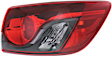 Driver and Passenger Side, Outer Tail Lights, with Bulbs, Halogen, 4-Door, Sport Utility