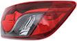 Driver and Passenger Side, Outer Tail Lights, with Bulbs, Halogen, 4-Door, Sport Utility