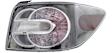 Driver and Passenger Side Halogen Tail Light, With bulb(s), OE Replacement
