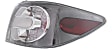 Driver and Passenger Side Halogen Tail Light, With bulb(s), OE Replacement