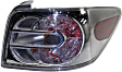 Driver and Passenger Side Halogen Tail Light, With bulb(s), OE Replacement, CAPA Certified