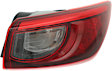 Driver and Passenger Side, Inner and Outer Halogen Tail Light, With bulb(s), OE Replacement