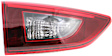 Driver and Passenger Side, Inner Tail Lights, with Bulbs, Halogen, Mounts on Liftgate