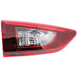 Driver Side, Inner And Outer Halogen Tail Light, With bulb(s), OE Replacement