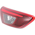 Driver Side, Inner And Outer Halogen Tail Light, With bulb(s), OE Replacement