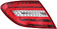 2015 Mercedes Benz C250 - Driver and Passenger Side LED Tail Light, With bulb(s), OE Replacement