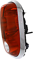 Driver and Passenger Side Halogen Tail Light, Without bulb(s), OE Replacement