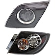 Passenger Side Halogen/LED Combo Tail Light, With bulb(s), OE Replacement
