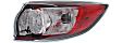 Driver and Passenger Side, Outer LED Tail Lights, with Bulbs