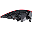 Passenger Side, Inner and Outer Halogen Tail Light, With bulb(s), OE Replacement, Sport Utility