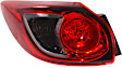 Driver and Passenger Side, Inner and Outer Tail Light, With bulb(s), OE Replacement, CAPA Certified