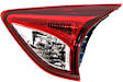 Driver and Passenger Side, Inner Tail Lights, with Bulbs, Halogen, Mounts on Liftgate, CAPA CERTIFIED