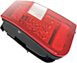 Driver and Passenger Side, Inner and Outer LED Tail Light, With bulb(s), OE Replacement, Sedan