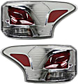 Driver and Passenger Side Halogen Tail Light, With bulb(s), OE Replacement