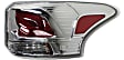 Driver and Passenger Side Halogen Tail Light, With bulb(s), OE Replacement