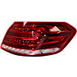Passenger Side, Inner and Outer Halogen/LED Combo Tail Light, With bulb(s), OE Replacement, CAPA Certified