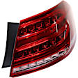 Passenger Side, Inner and Outer Halogen/LED Combo Tail Light, With bulb(s), OE Replacement, CAPA Certified