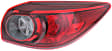 Driver and Passenger Side, Outer Halogen Tail Light, With bulb(s), OE Replacement, CAPA Certified