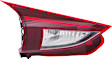 Driver and Passenger Side, Inner Halogen Tail Light, With bulb(s), OE Replacement